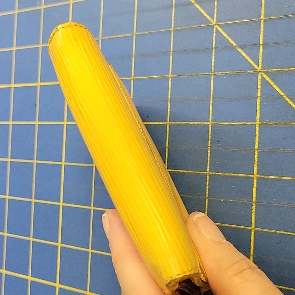 Louis Vuitton Yellow 4.5" x 4" x 1" Wallet - Picture 6 of 13